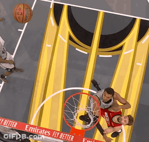 Basketball Player In Yellow Indiana Jersey GIF