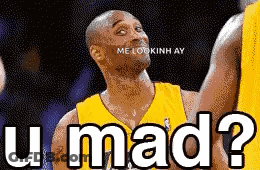 Basketball Player In Yellow Jersey Asking Question GIF