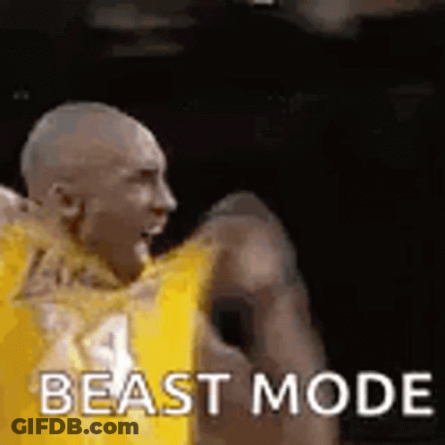 Basketball Player In Yellow Jersey Jumping GIF
