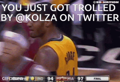 Basketball Player In Yellow Jersey Number 1 GIF