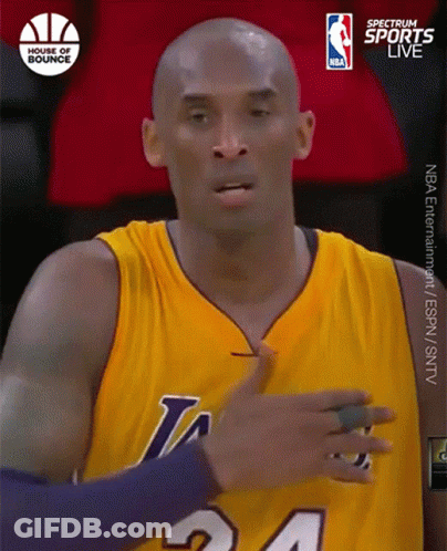 Basketball Player In Yellow Jersey Number 24 GIF