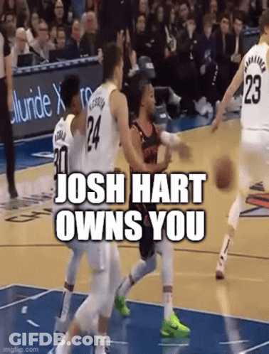 Basketball Player Josh Hart GIF