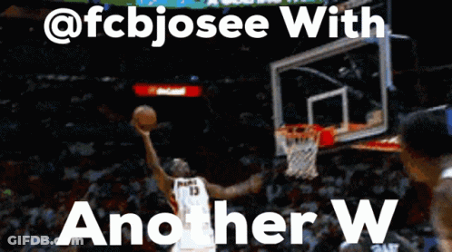 Basketball Player Jumping Another W GIF