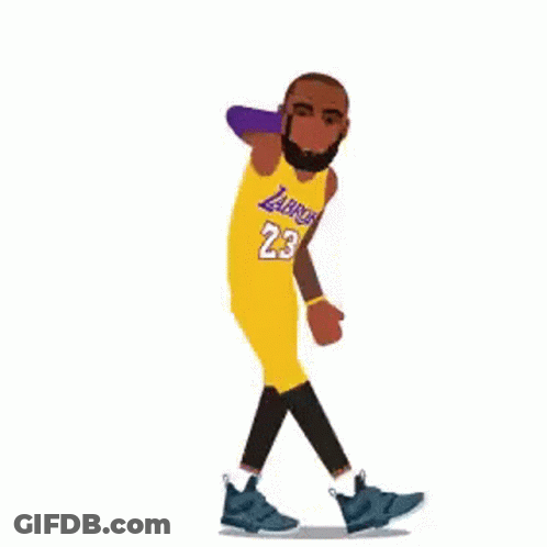 Basketball Player Jumping Fist Pump GIF