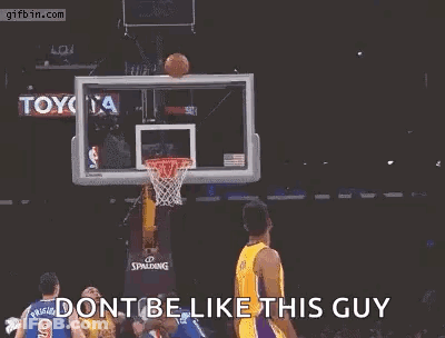 Basketball Player Jumping For Dunk GIF