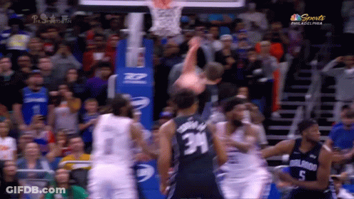 Basketball Player Jumping In Air GIF