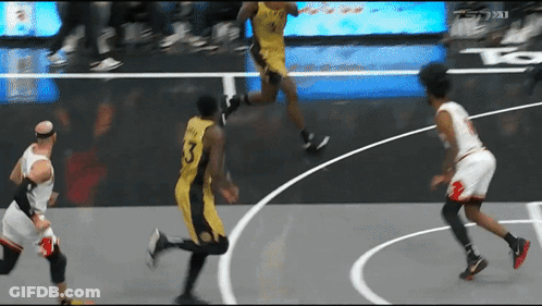 Basketball Player Jumping In Air GIF