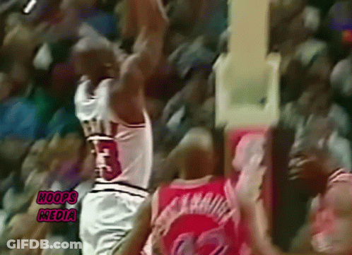 Basketball Player Jumping Number 3 GIF
