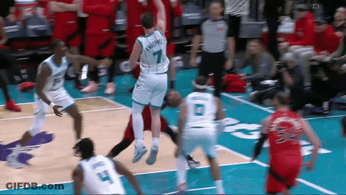 Basketball Player Jumping Number 7 GIF