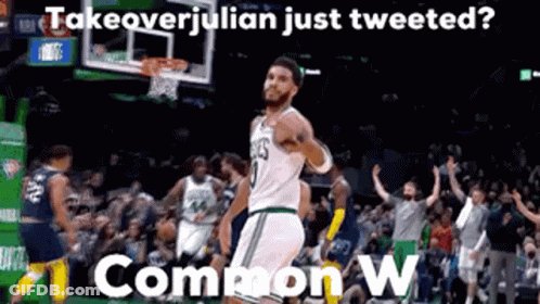 Basketball Player Jumping Takeover Julian Just Tweeted Common V GIF