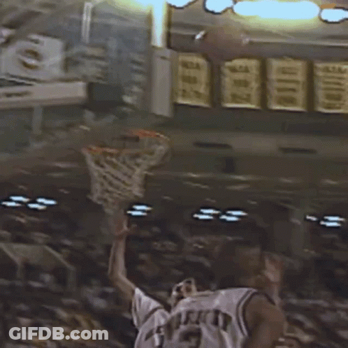 Basketball Player Jumping With Number 20 GIF