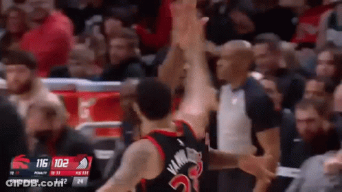 Basketball Player Jumping With Number 23 GIF
