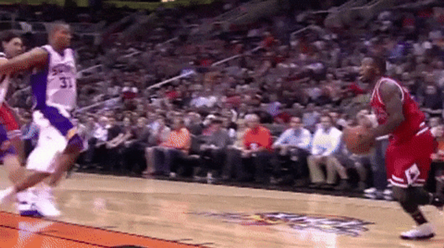 Basketball Player Jumps Shoots Single Leg Deadlift GIF