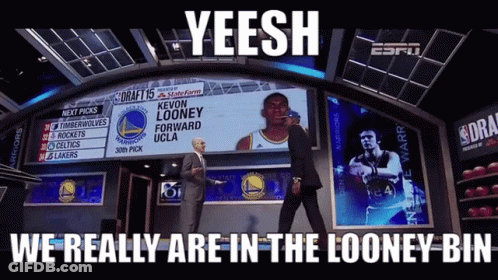 Basketball Player Making Funny Face In Front Of Crowd GIF
