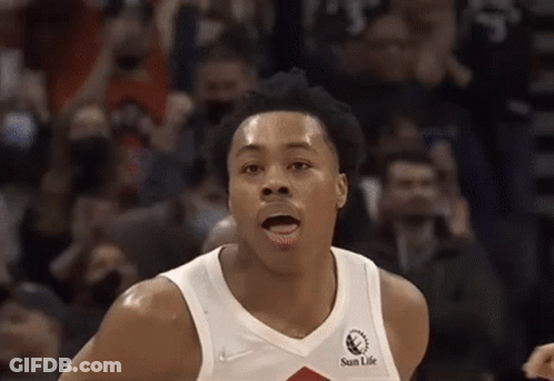 Basketball Player Making Funny Face GIF