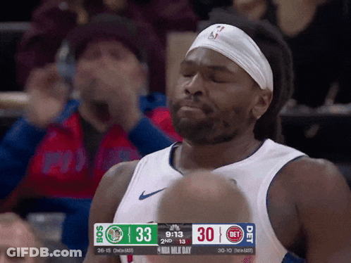 Basketball Player Near Scoreboard 913 GIF