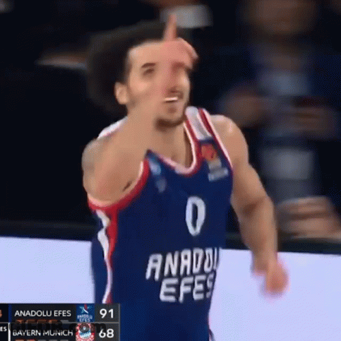 Basketball Player Number 0 Giving Middle Finger GIF