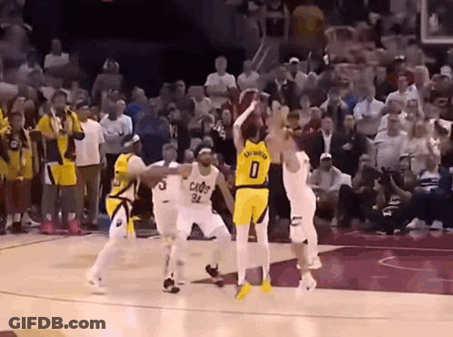Basketball Player Number 0 GIF