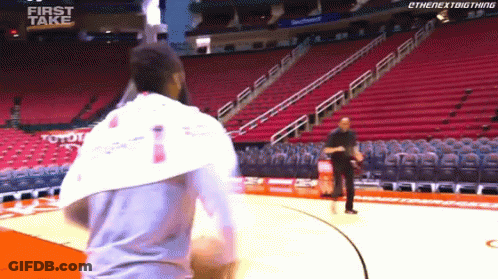 Basketball Player Number 1 Dribbling GIF