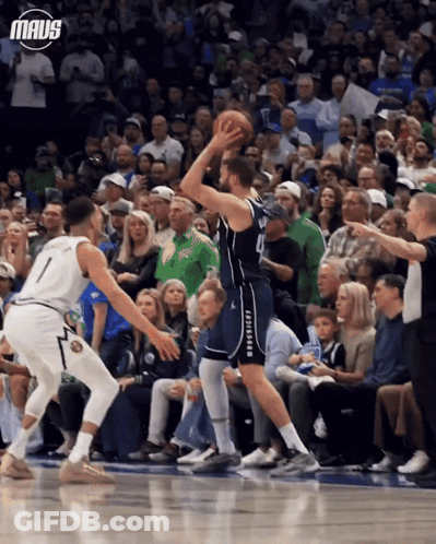 Basketball Player Number 1 Ready To Shoot GIF