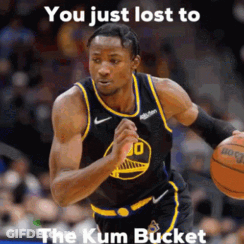 Basketball Player Number 10 Dribbling GIF