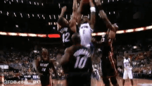 Basketball Player Number 10 Jumping In Air GIF
