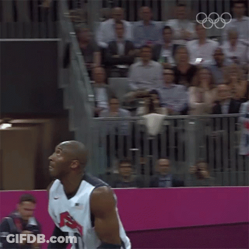 Basketball Player Number 10 Jumping To Catch Ball GIF