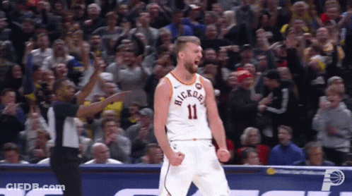 Basketball Player Number 11 On Court GIF