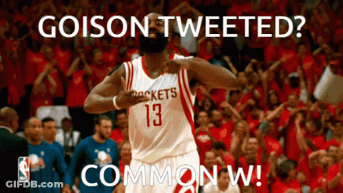 Basketball Player Number 13 Celebrates GIF
