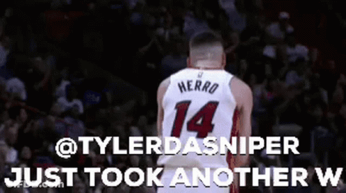 Basketball Player Number 14 Standing In Front Of Crowd GIF