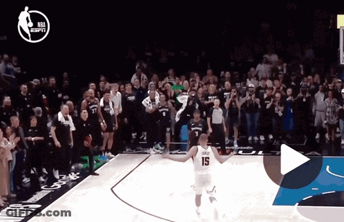 Basketball Player Number 15 GIF