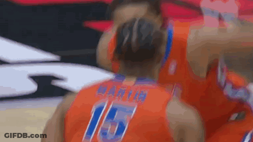 Basketball Player Number 15 Jersey GIF