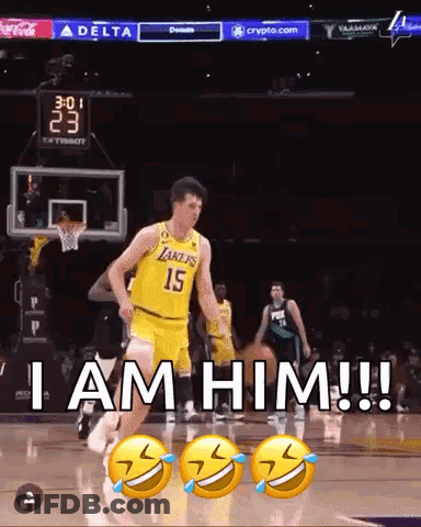 Basketball Player Number 15 GIF