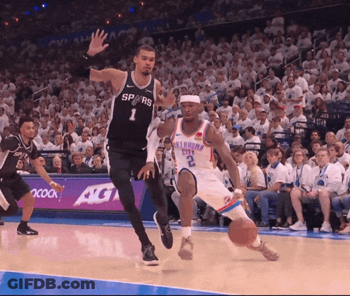 Basketball Player Number 15 Talking To Fan GIF