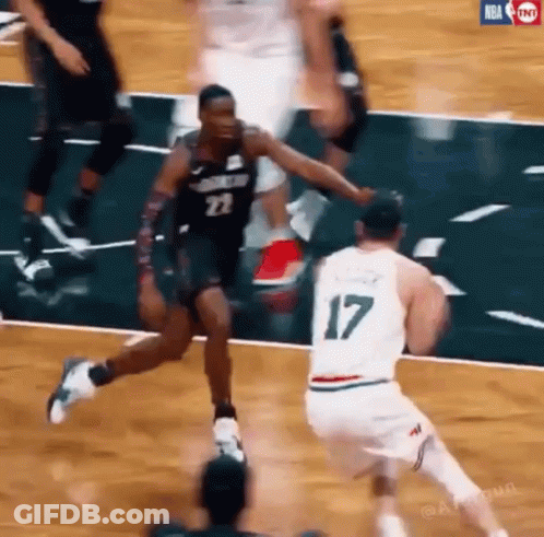Basketball Player Number 17 GIF