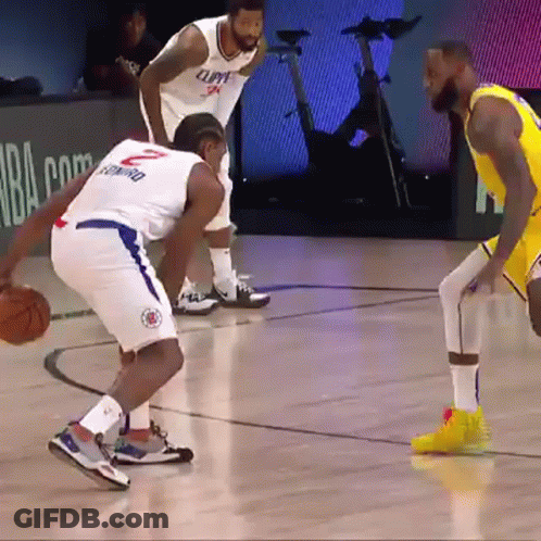 Basketball Player Number 2 Dribbling GIF