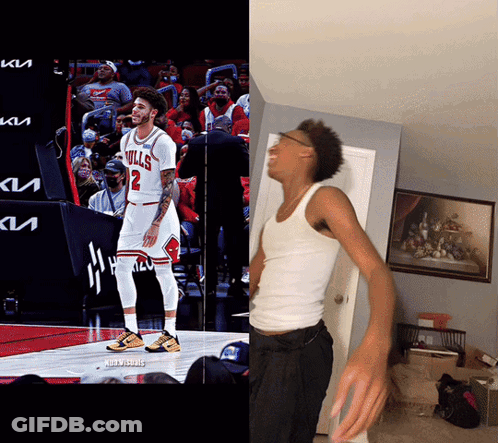 Basketball Player Number 2 Standing On Court GIF