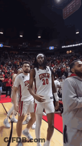 Basketball Player Number 20 On Court GIF