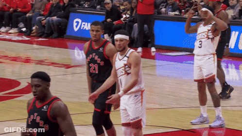 Basketball Player Number 21 GIF