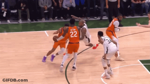 Basketball Player Number 22 GIF