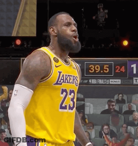 Basketball Player Number 23 GIF