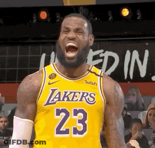 Basketball Player Number 23 GIF