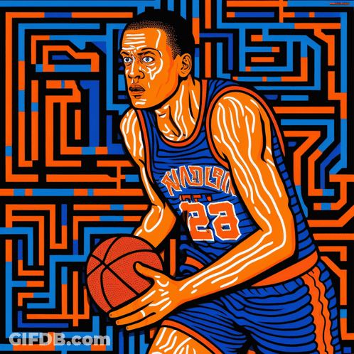 Basketball Player Number 23 GIF