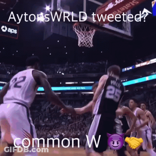 Basketball Player Number 25 Fouled GIF