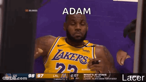 Basketball Player Number 25 Looking At Phone GIF