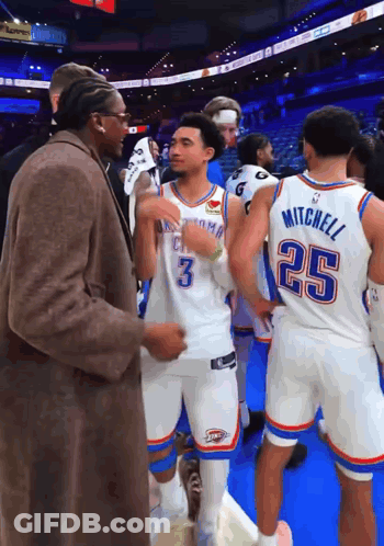 Basketball Player Number 25 Talking GIF