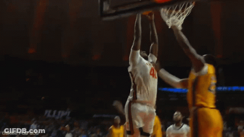 Basketball Player Number 27 Being Lifted GIF