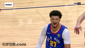 Basketball Player Number 27 Screaming GIF