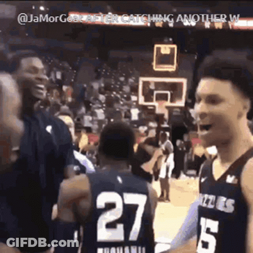 Basketball Player Number 27 GIF