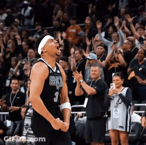 Basketball Player Number 3 GIF